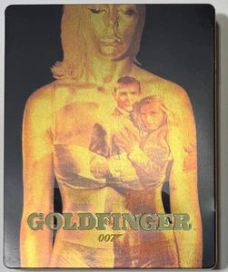 James Bond 007 Goldfinger Steelbook (Blu-ray German IMPORT, Collectible Bill) - Picture 1 of 4