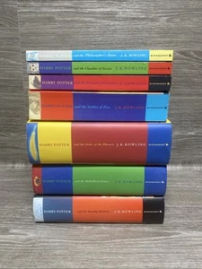 Harry Potter Komplett Sammlung Buch Set 1-7 Konvolut Bloomsbury Rowling Bücher 1 - Bild 1 von 9