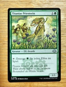 Mtg Magic: Titanias Priesterin / Priest of Titania, DEUTSCH, Mint, Top Mana Elf - Bild 1 von 1