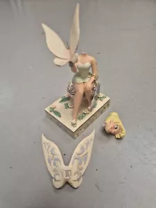 Jim Shore Disney Traditionen 6008994 Passionate Elfe Tinkerbell Figur Gebraucht - Bild 1 von 6