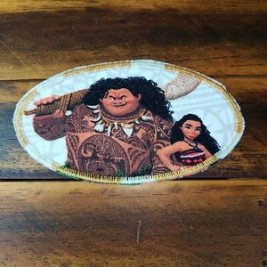 Toppa Moana Iron-On Principessa Applique Patch Ricamata Cartone Animato - Foto 1 di 6