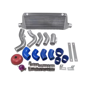 CXRacing Intercooler Kit Intake For Subaru BRZ/ Scion FRS 2JZ-GTE Single Turbo - Bild 1 von 12