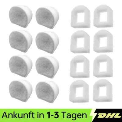 MARKENLOS Ersatzfilter Für Petsafe Drinkwell, 16 Pack Aktiv-Kohle-Filter Für Avalon Pagoda