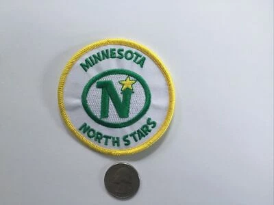 "Parche de parche bordado de hierro de colección Minnesota North Stars 3"" X 3"" NHL" Foto 1 de 2