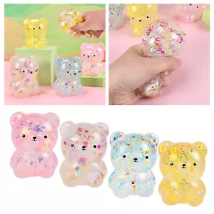 Random Color 1Pcs Gummy Bear Decompression Toys Stress For Adults Stress Toy - Picture 1 of 9