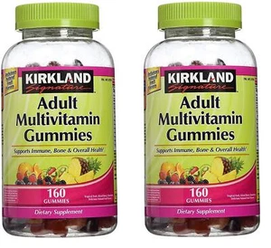 Kirkland Signature cBlWCe Adult Multi Gummies, 4 Pack (640 Count) - Picture 1 of 1