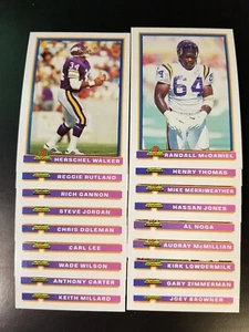 1991 Bowman Minnesota VIKINGS Team Set (18c) - Picture 1 of 1