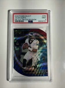 Panini Select Jalen Hurts #350 2020 novato radiocontrol nivel de campo PSA 9 tricolor Eagles - Imagen 1 de 2