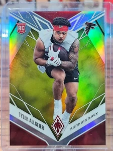 2022 Phoenix Football TYLER ALLGEIER Yellow /75 Rookie #144 FALCONS - Bild 1 von 2