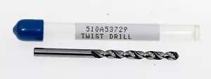 Trapano Jobber a torsione lunghezza mozzo in metallo duro massiccio 4 mm strumento micro carburo 510A5372 - Foto 1 di 1