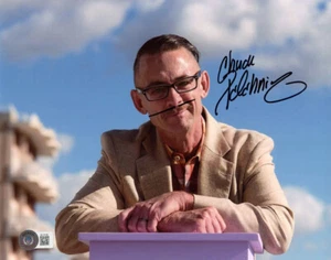 CHUCK PALAHNIUK SIGNED HANDSIGNIERT 8x10 FOTO AUTOR VON FIGHT CLUB BECKETT BAS - Bild 1 von 2