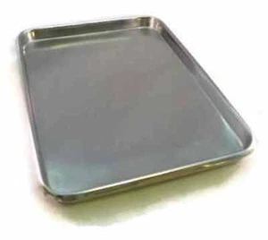 Small Instrument Tray Stainless Tattoo/Piercing Medical 10X6X3/4 - Picture 1 of 1