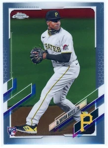 Ke'Bryan Hayes RC Base - Topps Chrome 2021 - Pittsburgh Pirates Rookie #191 - Picture 1 of 2