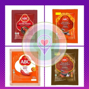 1x 18g ABC Sambal Sachet – Asli, Terasi, Geprek & Extra Pedas - Picture 1 of 5