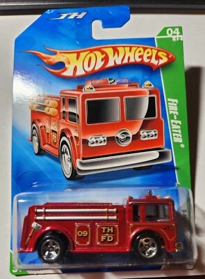 2010 HOT WHEELS -- T-HUNT FIRE-EATER -- #04/12 - Image 1 of 2