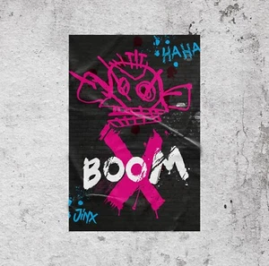 Arcane Poster - Jinx - League Of Legends - High Quality Print Art Posters - Vi - Foto 1 di 4