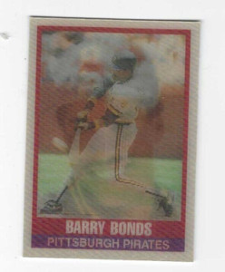 1989 SPORTFLICS 3-D BARRY BONDS #24 PITTSBURGH PIRATES