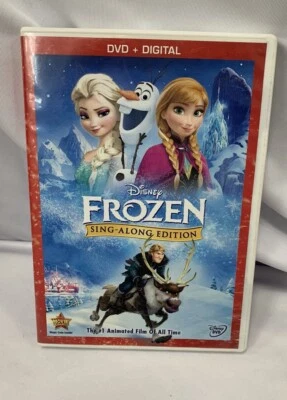 Frozen DVD, Sing Along Edition (2014) - DVD Only - No Digital Code - Image 1 of 4