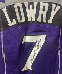 Kyle Lowry Signed Autographed Toronto Raptors Adidas Jersey PSA/DNA Certified - Picture 1 of 5