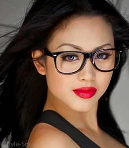 Monturas de Gafas de Colección Look Sexy Nerd Geek Secretaria Hipster Moda 1126 ES - Imagen 1 de 8