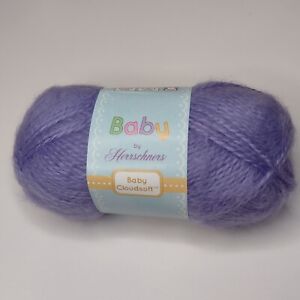 Herrschners Baby Cloudsoft Lilac Color 1004  2 Fine Yarn 100% Acrylic 129 Yards