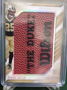 2023 Panini Absolute Kendre Miller New Orleans Saints SSP Rookie Wilson Logo#2/5 - Picture 1 of 4