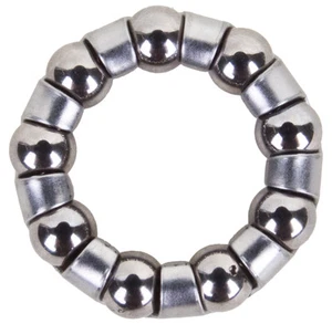 ENGLISH THREE PIECE BIKE CRANK BALL BEARING RETAINER 1/4" 10 BALL NEW - Picture 1 of 1