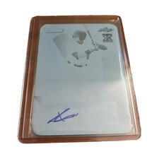 Gavin Cross 2022 Leaf Vivid Auto PRINT PLATE! 1/1