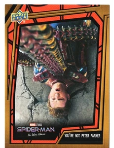 2023 Upper Deck Spider-Man No Way Home - #9 You're Not Peter Parker - Imagen 1 de 2