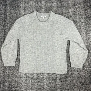 Splendid Collection hellgrauer Pullover mit Zopfmuster XS Acryl Wollmischung - Bild 1 von 9