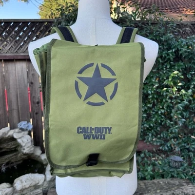 Mochila Plegable Call Of Duty Segunda Guerra Mundial Activision Verde Foto 1 de 4