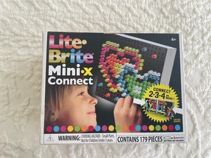 Lite•Brite Mini•X Connect - 179 Piezas Tamaño Viaje Nuevo En Caja - Imagen 1 de 5