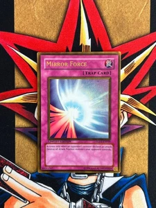 GLD1-EN039 Mirror Force Gold Rare Limited Edition LP Yugioh Card - Picture 1 of 2