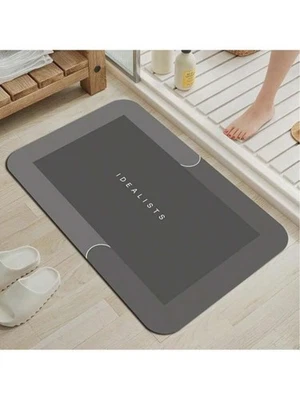 SUPER Water Absorbent Bath Mat Non-Slip Quick Dry Bathroom Shower Rug 24"/32" - Image 1 of 4