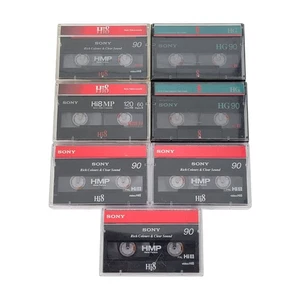 Sony HMP HG Digital 8 Hi8 Compact Camcorder Tapes x 7 - Bild 1 von 2