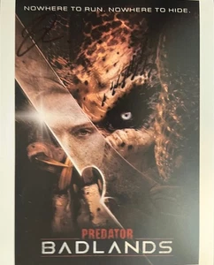 Predator Badlands DIMITRIUS KOLOAMATANGI SIGNED 8x10 Photo - EXACT VIDEO PROOF - Picture 1 of 1