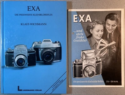 KLAUS WICHMANN, EXA, 2. A. 1997, 146 S. + original Prospekt EXA Typ 1C von 1952 - Bild 1 von 4