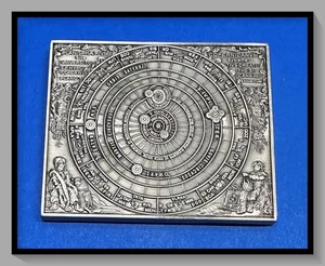 Geocoin Nicolaus Copernicus Commemorative Heliocentric Universe Unactivated - Picture 1 of 2