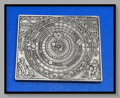 Geocoin Nicolaus Copernicus Commemorative Heliocentric Universe Unactivated - Image 1 of 2