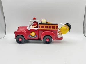 M&M's Red's Firehouse Plastic Fire Truck Candy Dispenser Limited Edition 2006 - Picture 1 of 10