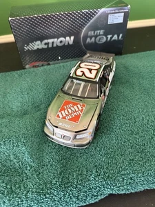 2002 Tony Stewart Home Depot Metal Series 1:24 Elite 1704/1800 - Picture 1 of 7