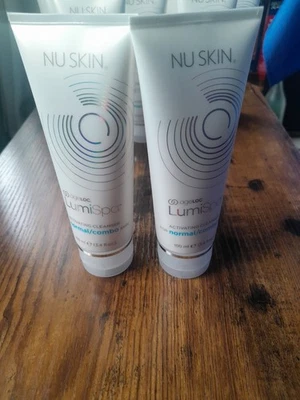 Nuskin Lumispa Activating Cleanser Pack Of 2 [2x3.4 Fl Oz=6.8 Fl Oz] NWOB  - Image 1 of 4