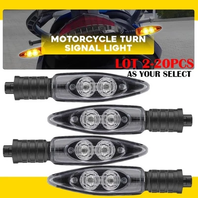 2-20X For BMW F700GS F800GT HP4 R1200GS LED Front Turn Signal Indicator Lights V - Image 1 of 4