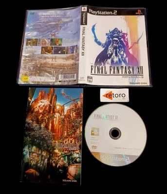 FINAL FANTASY XII 12 Sony PlayStation 2 PS2 JAP Play2 Squaresoft - Imagen 1 de 2