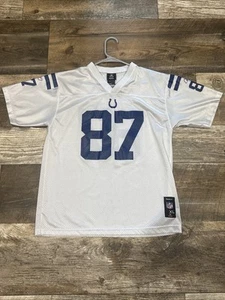 Reebok Reggie Wayne Indianapolis Colts NFL Football Jersey Youth XL 18-20 Boy - Picture 1 of 3