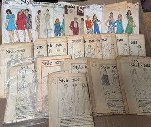 20 x VINTAGE 70’s STYLE SCHNEIDEREI MUSTER siehe Beschreibung - Bild 1 von 7