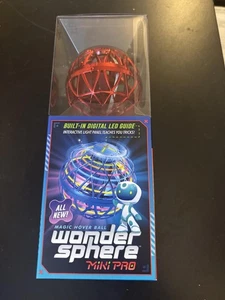 Wonder Sphere Mini Pro Magic Hover Ball con guida LED digitale integrata rosso - Foto 1 di 2