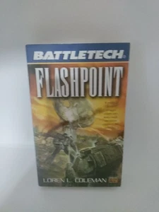 Battletech 50: Flashpoint by Coleman, Loren L. Book Like New - Picture 1 of 3