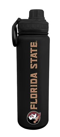 Florida State Seminoles FSU 24oz Insulated Steel Sport Bottle Cover