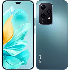 Honor 200 Lite 5G Cyan Lake 256GB + 8GB Dual-SIM Unlocked SIMFree NEW - Picture 1 of 3